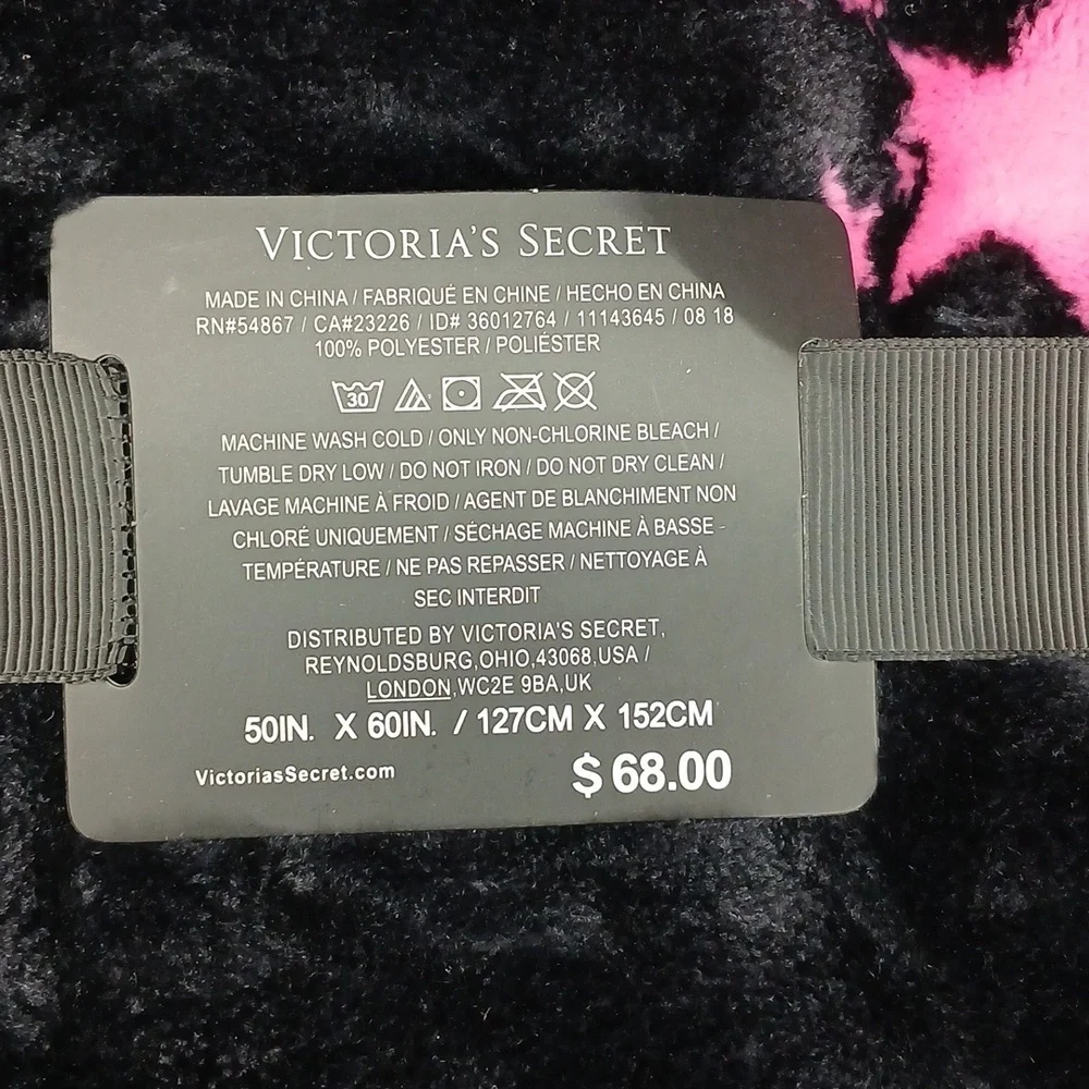 Victoria’s Secret Blanket Fashion Show Sherpa Star Blanket VS Blanket 🆕️